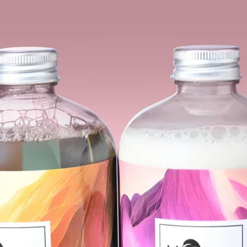 Rinkinys: parfumuotas skalbiklis ir minkštiklis UNIQUE SCENT